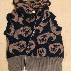 Dries van Noten knitted vest.